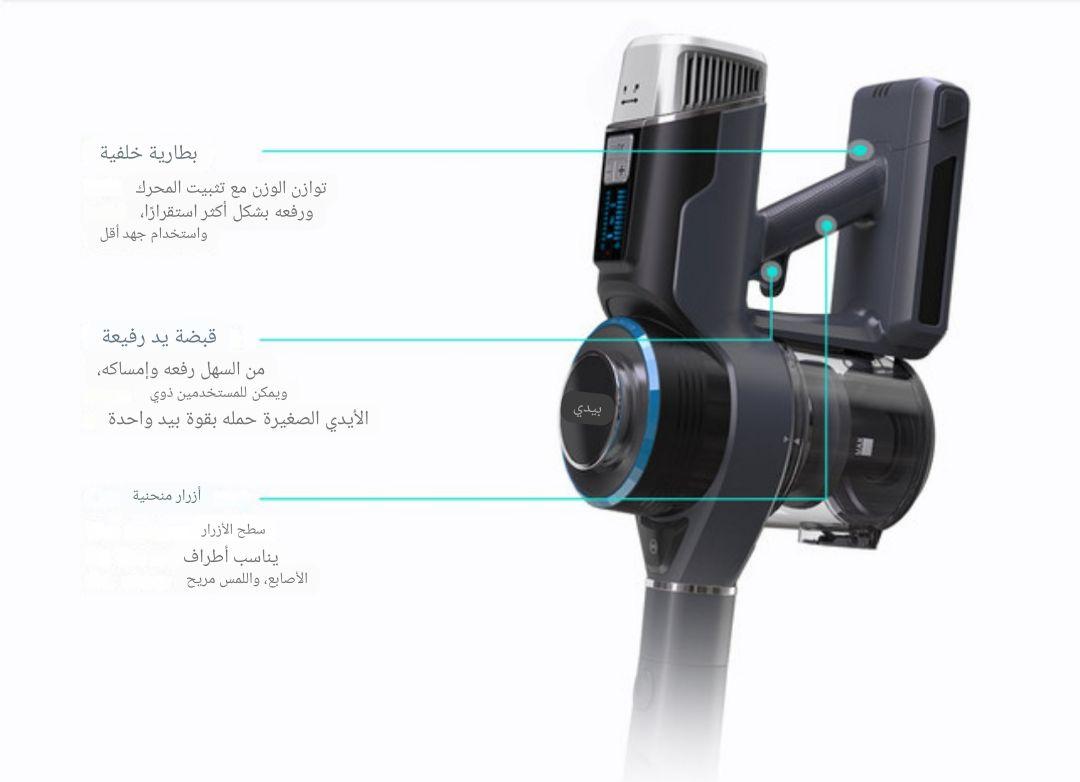 مكنسة كهربائية محمولة قابلة للطي Redley F10