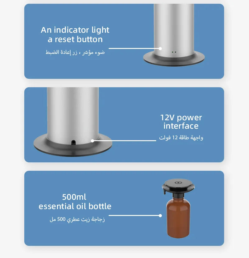 ناشر الرائحة عمودي